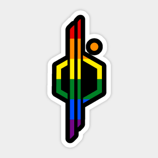 First Order CSL Pride (rainbow) Sticker